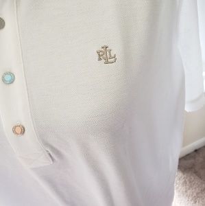 Lauren Ralph Lauren White Polo shirt